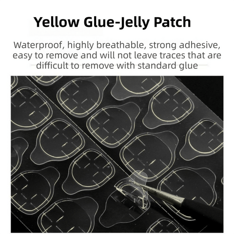 Darrahopens Health & Beauty > Makeup > Nail Care 10-Set Press-On Nail Prep Tool Kits - 10 x Disposable Manicure Sticks & 10 x Mini Files, 10 Ultra-Thin Adhesive Sheets