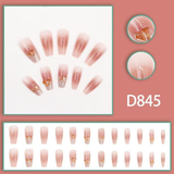 Darrahopens Health & Beauty > Makeup > Nail Care 12 boxes / 288 pieces, cool spicy simple French sparkling diamond line sweet style hot-selling wearable jewelry set