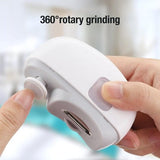 Darrahopens Health & Beauty > Makeup > Nail Care 3-in-1 Electric Nail Clipper with LED Polishing Function – Safe Nail Cutting and Care for Seniors and Adults（Purple）