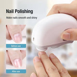 Darrahopens Health & Beauty > Makeup > Nail Care 3-in-1 Electric Nail Clipper with LED Polishing Function – Safe Nail Cutting and Care for Seniors and Adults（Purple）