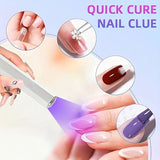 Darrahopens Health & Beauty > Makeup > Nail Care A compact portable gel nail polish lamp with a digital display — this wireless lamp lights up quickly and is perfect for home nail salons and travel.
