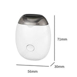 Darrahopens Health & Beauty > Makeup > Nail Care Automatic Electric Nail Clipper,  Automatic Fingernail Grinder, Automatic Nail Trimmer with Light and Nail Scraps Storage, Electric Toenail Clippers for Seniors Adults（striped style）