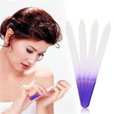 Darrahopens Health & Beauty > Makeup > Nail Care Durable Crystal Glass Nail File Buffer Art Files Manicure