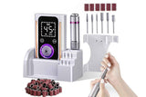 Darrahopens Health & Beauty > Makeup > Nail Care Electric Nail Drill File Portable Rechargeable 45000RPM Nail Drill Electric File for Salon Home