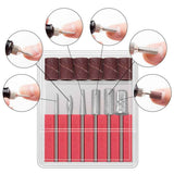 Darrahopens Health & Beauty > Makeup > Nail Care Electric Nail Drill Kit Cordless Nail Drill Portable USB Rechargeable Manicure Pedicure Tools for Acrylic Gel Nails -Gold