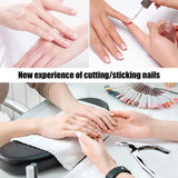 Darrahopens Health & Beauty > Makeup > Nail Care False Nail Clipper - Professional Nail Clipper - Gel Nails - Nail Clipper - Trimmer - Manicure Knife - Artificial Nail Clipper - Professional Nail Clipper for Home Manicure (Silver)