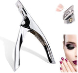 Darrahopens Health & Beauty > Makeup > Nail Care False Nail Clipper - Professional Nail Clipper - Gel Nails - Nail Clipper - Trimmer - Manicure Knife - Artificial Nail Clipper - Professional Nail Clipper for Home Manicure (Silver)
