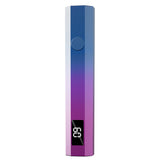 Darrahopens Health & Beauty > Makeup > Nail Care Gradient Purple Mini Handheld LED/UV Manicure Light with Digital Display - Portable One-Finger Curing Pen