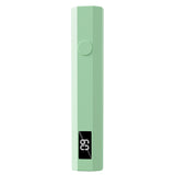 Darrahopens Health & Beauty > Makeup > Nail Care Green Mini Handheld LED/UV Manicure Light with Digital Display - Portable One-Finger Curing Pen