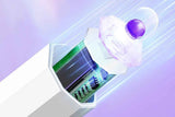 Darrahopens Health & Beauty > Makeup > Nail Care Handheld UV Nail Lamp Portable Gel Nail Dryer for Home Salon Use - White