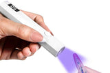 Darrahopens Health & Beauty > Makeup > Nail Care Handheld UV Nail Lamp Portable Gel Nail Dryer for Home Salon Use - White