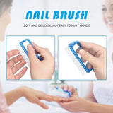 Darrahopens Health & Beauty > Makeup > Nail Care Handle Nail Brushes - 4 pcs Plastic Nail Cleaning Brushes - Scrub Brushes For Cleaning Nails