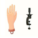 Darrahopens Health & Beauty > Makeup > Nail Care Manicure Practice Hand Mould Simulation Fake Hand Desktop Holder for Nail Art