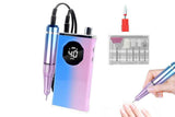 Darrahopens Health & Beauty > Makeup > Nail Care Nail Drill Professional Electric Nail File for Acrylic Gel Nails Polishing Removing