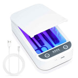 Darrahopens Health & Beauty > Makeup > Nail Care Nail Tool Sterilizer with Blue Light,Portable USB Sterilizer For Nail Tools Nail Cleaning Box Beauty Tool Cleaner Machine for for Nail Salon, Tweezers, Jewelry, Phone, Manicure Tools Cleaning