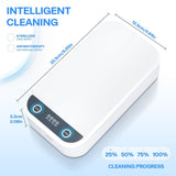 Darrahopens Health & Beauty > Makeup > Nail Care Nail Tool Sterilizer with Blue Light,Portable USB Sterilizer For Nail Tools Nail Cleaning Box Beauty Tool Cleaner Machine for for Nail Salon, Tweezers, Jewelry, Phone, Manicure Tools Cleaning