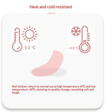 Darrahopens Health & Beauty > Makeup > Nail Care NailPolishFilmNailStickersZE-0587