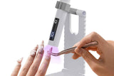 Darrahopens Health & Beauty > Makeup > Nail Care Portable Touch Nail Lamp - Cordless Mini LED Gel Curing UV Light with Timer - White