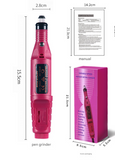 Darrahopens Health & Beauty > Makeup > Nail Care Regular Set Act As Go-between Portable Electric Nail Drill Kit - USB Manicure Pedicure Polishing & Shaping Tool Set