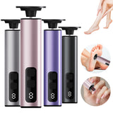Darrahopens Health & Beauty > Makeup > Nail Care Rose Glod Rechargeable Electric Foot File with 9 Speed Settings - Callus Remover for Smooth Feet