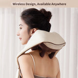 Darrahopens Health & Beauty > Massage 5D Massagers for Neck and Shoulder with Heat Goletsure Pain Relief Deep Kneading Brown