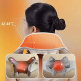 Darrahopens Health & Beauty > Massage 5D Massagers for Neck and Shoulder with Heat Goletsure Pain Relief Deep Kneading Brown