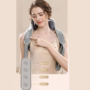 Darrahopens Health & Beauty > Massage 5D Massagers for Neck and Shoulder with Heat Goletsure Pain Relief Deep Kneading Brown