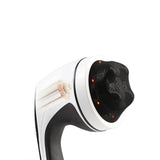 Darrahopens Health & Beauty > Massage Full Body Vibration Handheld Massager - 4 Massage Heads Neck Shoulders Back Legs