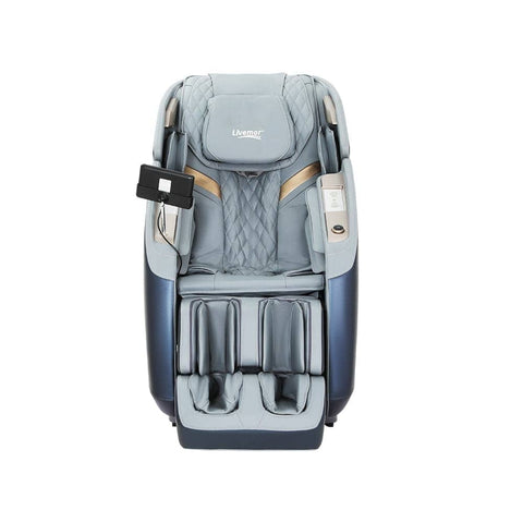 Darrahopens Health & Beauty > Massage Livemor Electric Massage Chair 4D 2 Roller Recliner Zero Gravity Home Massager