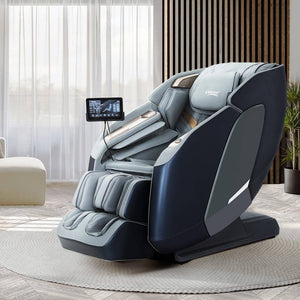 Darrahopens Health & Beauty > Massage Livemor Electric Massage Chair 4D 2 Roller Recliner Zero Gravity Home Massager