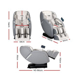 Darrahopens Health & Beauty > Massage Livemor Massage Chair Electric 4D Recliner Shiatsu Zero Gravity Home Massager