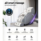 Darrahopens Health & Beauty > Massage Livemor Massage Chair Electric 4D Recliner Shiatsu Zero Gravity Home Massager