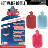 Darrahopens Health & Beauty > Massage & Relaxation 2L HOT WATER BOTTLE Winter Warm Natural Rubber Bag