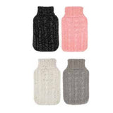 Darrahopens Health & Beauty > Massage & Relaxation 2L HOT WATER BOTTLE with Knit Sparkles Cover Winter Warm Natural Rubber Bag
