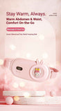 Darrahopens Health & Beauty > Massage & Relaxation > Heating Pads Heated Period Relief Waist Belt Pink Cute Baby