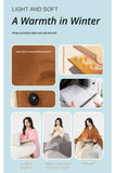 Darrahopens Health & Beauty > Massage & Relaxation > Heating Pads Heating Shawl - grey