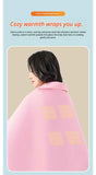 Darrahopens Health & Beauty > Massage & Relaxation > Heating Pads Heating Shawl - grey