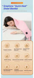 Darrahopens Health & Beauty > Massage & Relaxation > Heating Pads Heating Shawl - grey