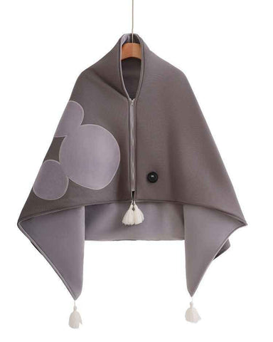 Darrahopens Health & Beauty > Massage & Relaxation > Heating Pads Heating Shawl - grey