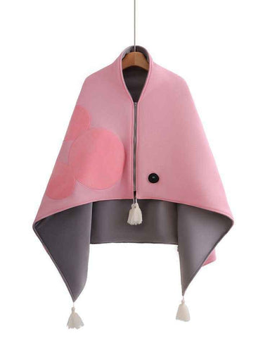 Darrahopens Health & Beauty > Massage & Relaxation > Heating Pads Heating Shawl - Pink