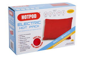 Darrahopens Health & Beauty > Massage & Relaxation HOTPOD Electric Hot Pack Water Bottle Reheat-able Pillow Pad Sleep Aid - Safety Approved
