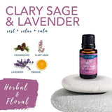 Darrahopens Health & Beauty > Massage & Relaxation > Massage Oils Clary Sage & Lavender Essential Oil Blend - Wholesale