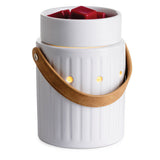 Darrahopens Health & Beauty > Massage & Relaxation > Massage Oils Leather Handle Illumination Warmer - RRP $43.95 - Wholesale