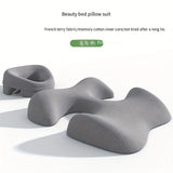 Darrahopens Health & Beauty > Massage & Relaxation > Massage Tables Comfort Zoning, No Fatigue—Ergonomic Beauty Bed Pillow Set（dark gray）