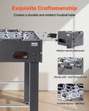 Darrahopens Health & Beauty > Massage & Relaxation > Massage Tables VEVOR Foosball Table, 121 cm Standard Size Table, Indoor Full Size Foosball Tables for Home, Family, and Game Room, Durable Soccer Set, Includes 2 Balls, Score Keeper, and 2 Cup Holders