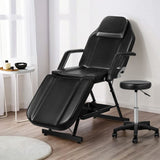 Darrahopens Health & Beauty > Massage & Relaxation > Massage Tables Zenses Massage Table Adjustable Salon Bed Chair 3-Fold Black