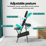 Darrahopens Health & Beauty > Massage & Relaxation > Massage Tables Zenses Portable Massage Chair Lightweight Folding Tattoo Lash Beauty Bed
