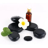 Darrahopens Health & Beauty > Massage & Relaxation > Massagers 12pcs Hot Massage Stone Basalt Stones Kit Set Rock SPA Oiled Massage Tool