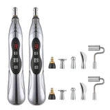 Darrahopens Health & Beauty > Massage & Relaxation > Massagers 2pcs Electronic Acupuncture Pen Relief Pain Electric Massager Tools for Body Head Neck