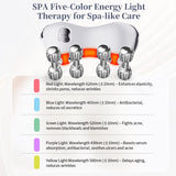 Darrahopens Health & Beauty > Massage & Relaxation > Massagers 3D roller facial massager that combines massage, gua sha, and beauty treatments. Designed for facial lifting, skin firming, and anti-wrinkle.